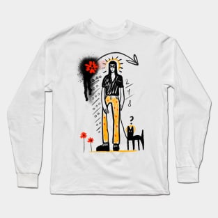 cool girl Long Sleeve T-Shirt